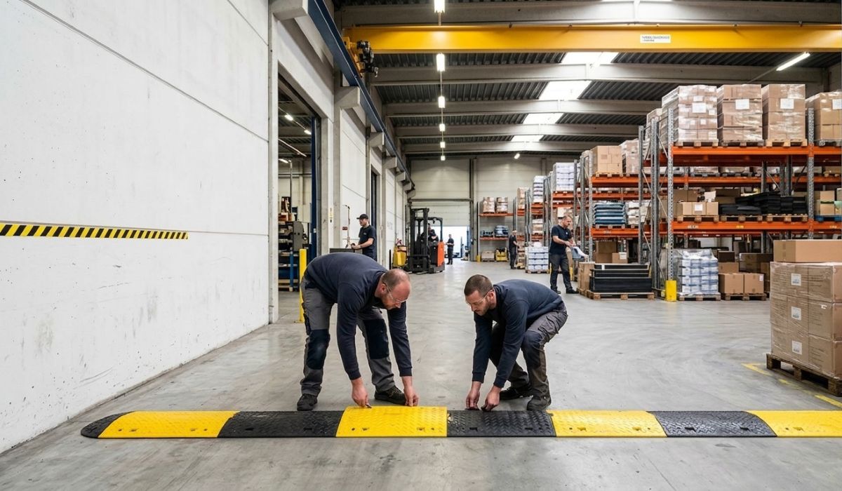 Cover verkeersdrempel